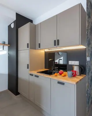 Kuchnia lub aneks kuchenny w obiekcie P&O Apartments Służewiec