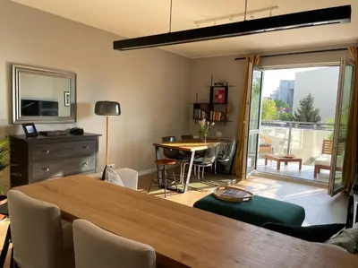 Kuchnia lub aneks kuchenny w obiekcie Royal Park Łazienki - Terrace Boutique Apartment
