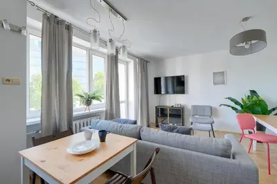Telewizja i/lub zestaw kina domowego w obiekcie Jazz Residential Apart