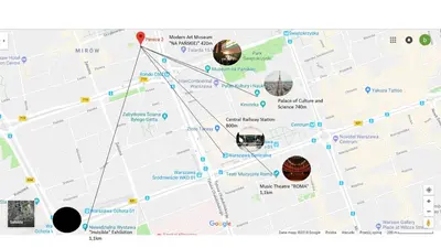 Plan piętra w obiekcie Warsaw Concierge Rondo ONZ