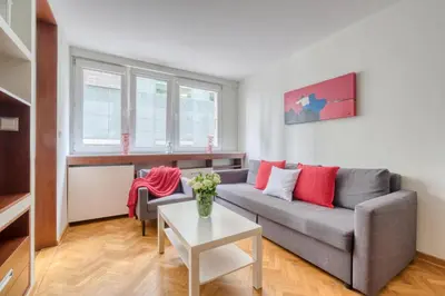 Część wypoczynkowa w obiekcie Noctis Apartment Śliska