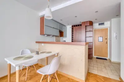 Kuchnia lub aneks kuchenny w obiekcie Noctis Apartment Śliska