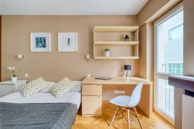 Część wypoczynkowa w obiekcie Noctis Apartment Śliska
