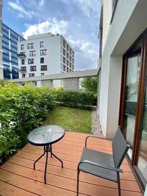 Budynek, w którym mieści się apartament