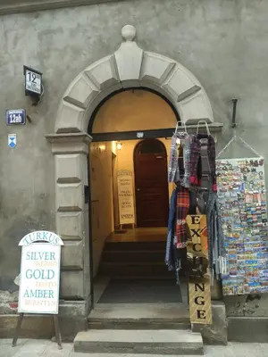 Plan piętra w obiekcie Świętojańska Old Town Deluxe Apartament by BookingHost