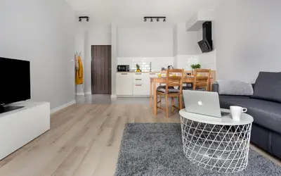 Kuchnia lub aneks kuchenny w obiekcie Chill Apartments City Link