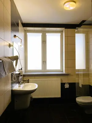 Łazienka w obiekcie Hotel Łazienkowski