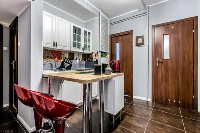 Kuchnia lub aneks kuchenny w obiekcie ClickTheFlat Tamka Street Apart Rooms