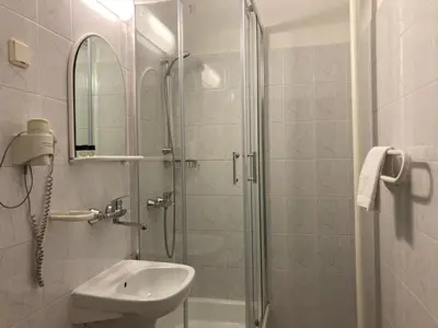 Łazienka w obiekcie Karat