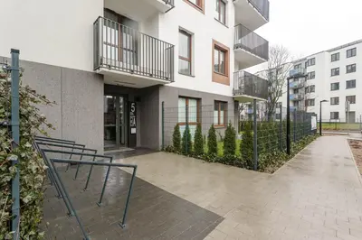Budynek, w którym mieści się apartament