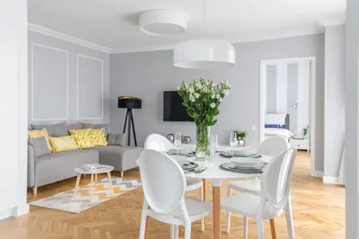 Część wypoczynkowa w obiekcie GLAM APARTMENTS city center