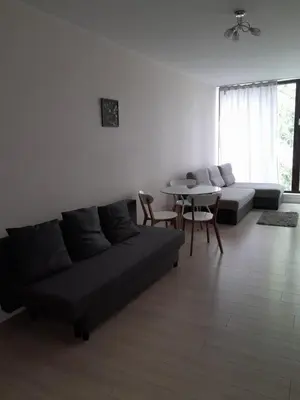 Część wypoczynkowa w obiekcie Grójecka 194 - cozy studio by Homeprime
