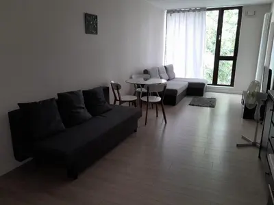 Część wypoczynkowa w obiekcie Grójecka 194 - cozy studio by Homeprime