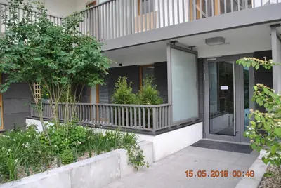 Budynek, w którym mieści się apartament