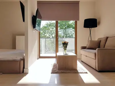 Część wypoczynkowa w obiekcie Chopin Apartments - Union