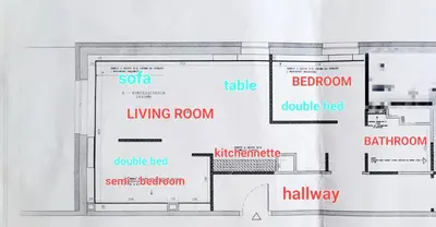 Plan piętra w obiekcie Chopin Apartments - Union