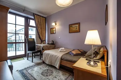Łóżko lub łóżka w pokoju w obiekcie Wawabed Aparthotel