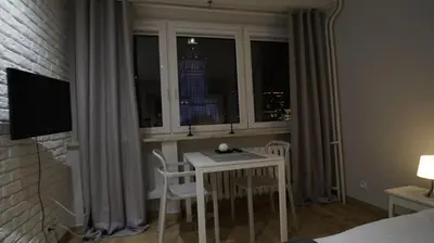 Telewizja i/lub zestaw kina domowego w obiekcie Bagno 154 City centre