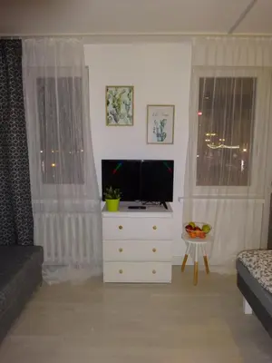 Telewizja i/lub zestaw kina domowego w obiekcie Apartament Nikola
