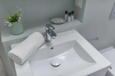 Łazienka w obiekcie P&O Apartments KONSTRUKTORSKA Mokotów