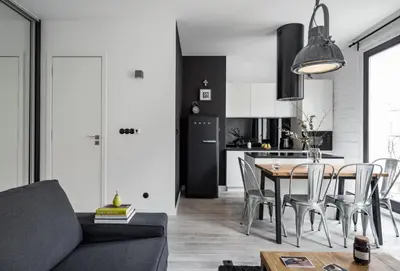 Kuchnia lub aneks kuchenny w obiekcie Górska Apartament