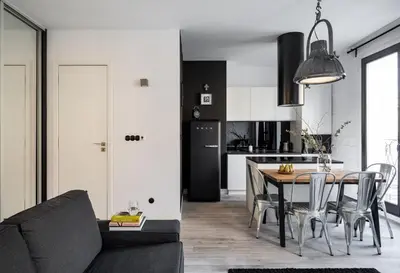 Kuchnia lub aneks kuchenny w obiekcie Górska Apartament