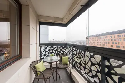Balkon lub taras w obiekcie P&O Serviced Apartments Solec