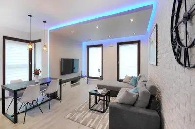 Telewizja i/lub zestaw kina domowego w obiekcie P&O Serviced Apartments Solec