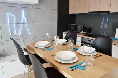 Kuchnia lub aneks kuchenny w obiekcie Smart2Stay Apartamenty