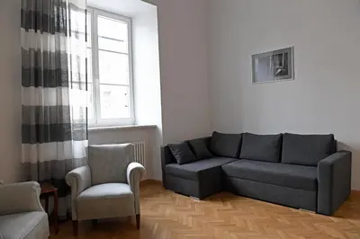 Część wypoczynkowa w obiekcie APARTAMENT na DLUGIEJ