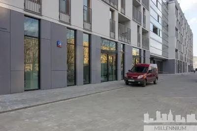 Budynek, w którym mieści się apartament