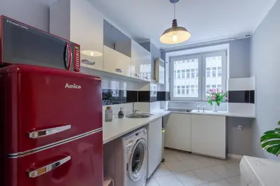 Kuchnia lub aneks kuchenny w obiekcie ClickTheFlat Żurawia Street Apart Rooms