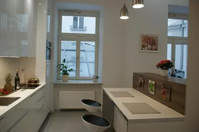 Kuchnia lub aneks kuchenny w obiekcie Lovely apartment- Poznanska 16