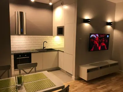 Telewizja i/lub zestaw kina domowego w obiekcie Millennium Awangarda Green