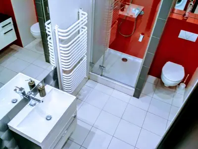 Łazienka w obiekcie Vitalia Apart Rooms Bobrowiecka
