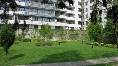 Ogród w obiekcie Vitalia Apart Rooms Bobrowiecka