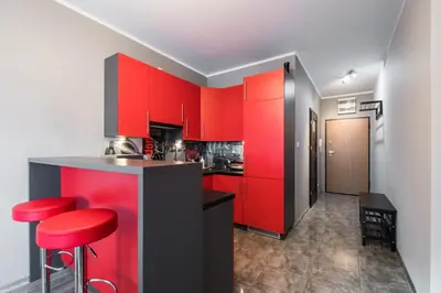 Kuchnia lub aneks kuchenny w obiekcie P&O Serviced Apartments GOCLAW