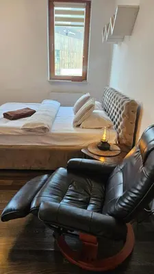 Część wypoczynkowa w obiekcie Dekart Arkadia Apartments