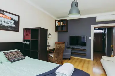 Telewizja i/lub zestaw kina domowego w obiekcie ShortStayPoland Leszno (B53)