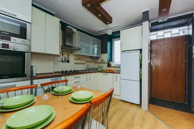 Kuchnia lub aneks kuchenny w obiekcie ShortStayPoland Leszno (B53)