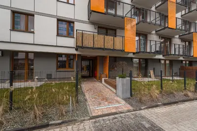 Budynek, w którym mieści się apartament