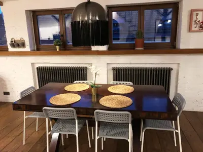 Część wypoczynkowa w obiekcie Bednarska 18 - Loft by Homeprime