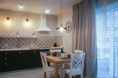 Kuchnia lub aneks kuchenny w obiekcie Barson Apartments