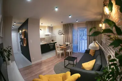 Kuchnia lub aneks kuchenny w obiekcie Barson Apartments