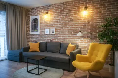 Część wypoczynkowa w obiekcie Barson Apartments