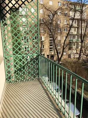 Balkon lub taras w obiekcie Aleja Niepodleglosci 245- 2BR by Homeprime