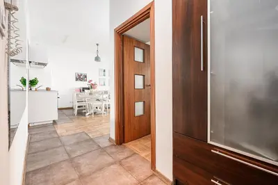 Kuchnia lub aneks kuchenny w obiekcie ShortStayPoland Krucza (B34)