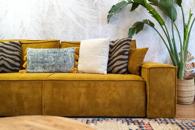 Część wypoczynkowa w obiekcie Warsaw Concierge Saxon Apartment