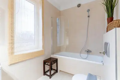 Łazienka w obiekcie Warsaw Concierge Saxon Apartment