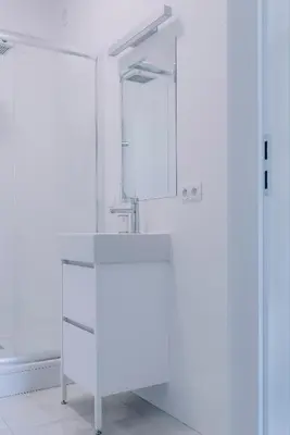 Łazienka w obiekcie APARTEL Plac Unii Lubelskiej Studio